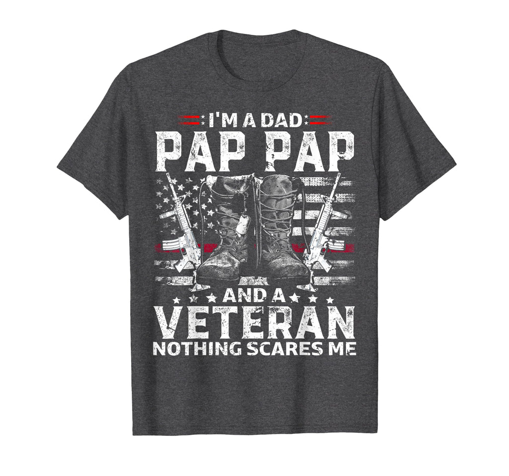 Mens Im Dad Pap Pap Veteran T-Shirt - Unique Graphic for Adults - T-Shirt, Sweatshirt, Hoodie