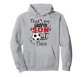 Thats My Grandson Out There Soccer Hoodie - Minimalist Print Unisex - T-Shirt, Sweatshirt, Hoodie