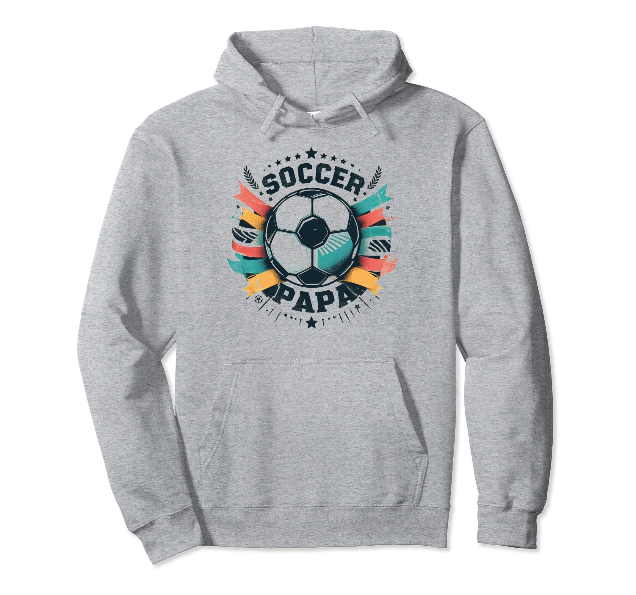 Soccer Papa Family Matching Dad Hoodie - Streetwear Style Men Women - T-Shirt, Sweatshirt, Hoodie