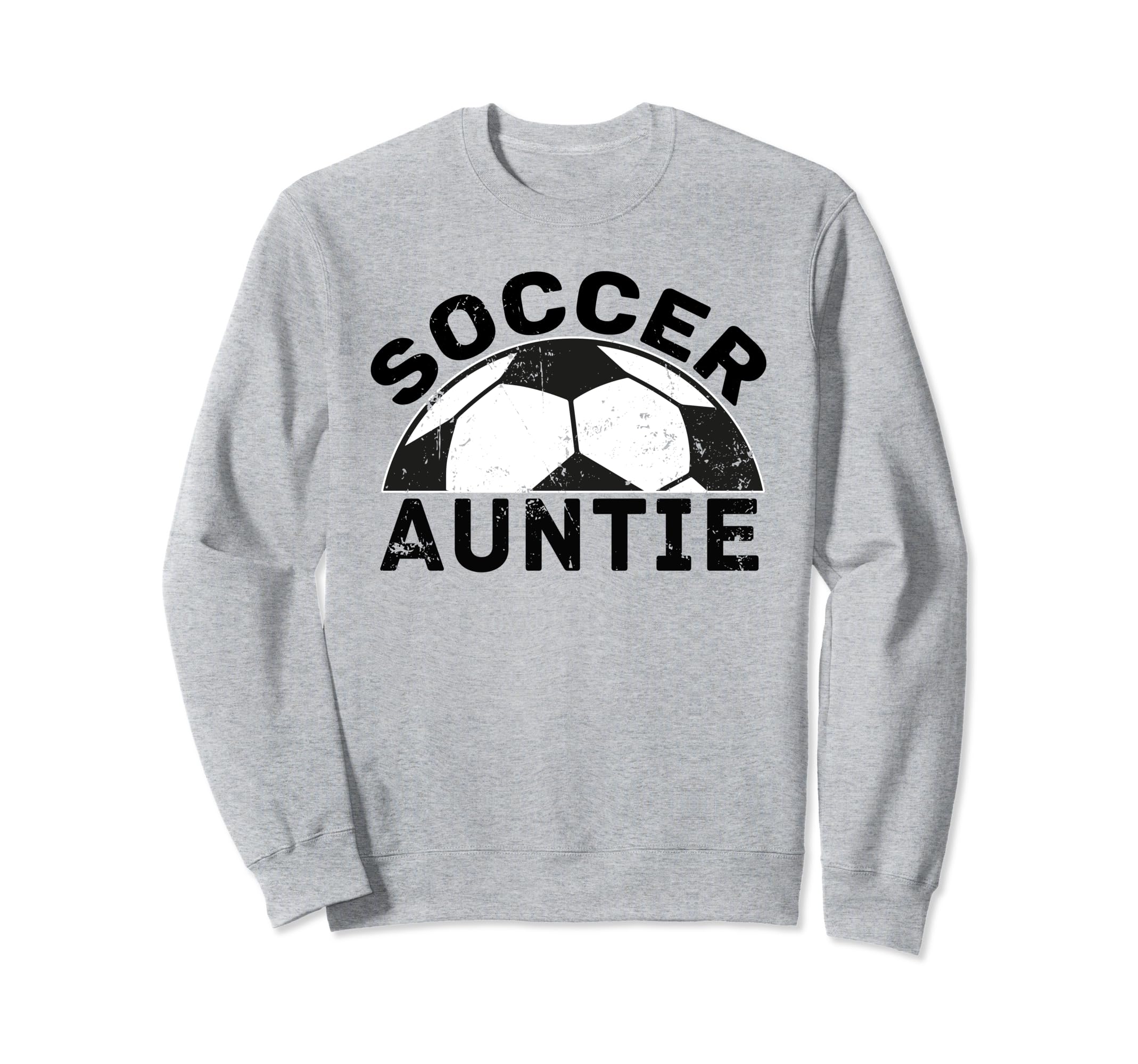 Soccer Auntie Aunt Sweatshirt - Unique Graphic Men Women - T-Shirt, Sweatshirt, Hoodie