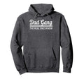 Dad Gang Real Ones Know Fathers Hoodie - Minimalist Print for Adults - T-Shirt, Sweatshirt, Hoodie