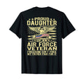 Proud Daughter Air Force Veteran T-Shirt - Custom Art Print Men Women - T-Shirt, Sweatshirt, Hoodie