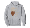 Funny Beard Length Beards Bearded Dad Papa Hoodie - Novelty Apparel Unisex - T-Shirt, Sweatshirt, Hoodie