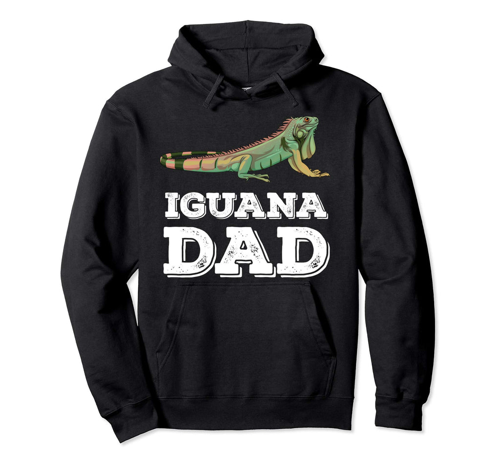 Iguana Dad Funny Iguana Dad Iguana Hoodie - Minimalist Print Men Women - T-Shirt, Sweatshirt, Hoodie
