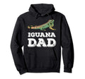 Iguana Dad Funny Iguana Dad Iguana Hoodie - Minimalist Print Men Women - T-Shirt, Sweatshirt, Hoodie