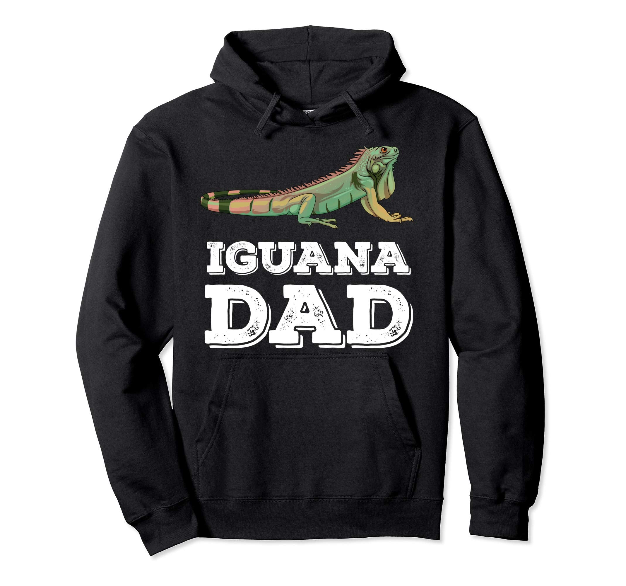 Iguana Dad Funny Iguana Dad Iguana Hoodie - Minimalist Print Men Women - T-Shirt, Sweatshirt, Hoodie