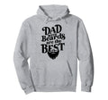 Beard Lover Daddy Novelty Funny Bearded Dad Hoodie - Graphic Print Unisex - T-Shirt, Sweatshirt, Hoodie