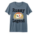 Funny Rummy Legend Card Game Winner T-Shirt - Custom Art Print for Adults - T-Shirt, Sweatshirt, Hoodie