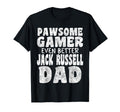Pawsome Gamer Even Better Jack Russell T-Shirt - Unique Graphic Men Women - T-Shirt, Sweatshirt, Hoodie