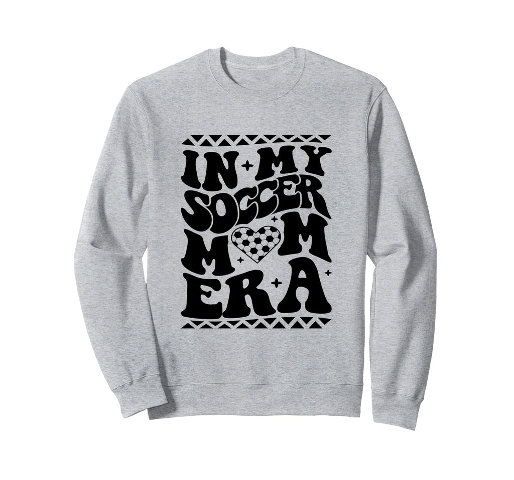 My Soccer Mom Era Groovy Soccer Sweatshirt - Fun Novelty Design Unisex - T-Shirt, Sweatshirt, Hoodie