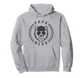 Papa Bear Sunglasses Fun Daddy Hoodie - Casual Everyday Wear for Adults - T-Shirt, Sweatshirt, Hoodie
