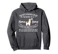 Im Not Mama Bear Im More Mama Llama Hoodie - Fun Novelty Design Unisex - T-Shirt, Sweatshirt, Hoodie