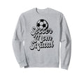 Soccer Mom Squad Funny Soccer Sweatshirt - Custom Art Print for Adults - T-Shirt, Sweatshirt, Hoodie