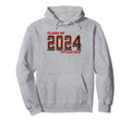 Class 2024 Senior Graduation Proud Dad Hoodie - Novelty Apparel Men Women - T-Shirt, Sweatshirt, Hoodie