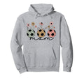 Soccer Mom Mama Wildflower Floral Hoodie - Fun Novelty Design Men Women - T-Shirt, Sweatshirt, Hoodie