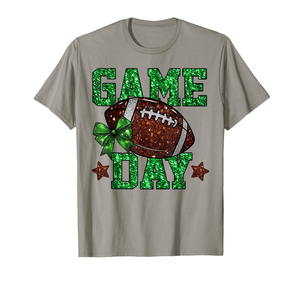 Game Day Touchdown Football Mom Go T-Shirt - Trendy Graphic for Adults - T-Shirt, Sweatshirt, Hoodie
