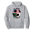 My Home My Roots Algeria Flag Soccer Hoodie - Unique Graphic for Adults - T-Shirt, Sweatshirt, Hoodie