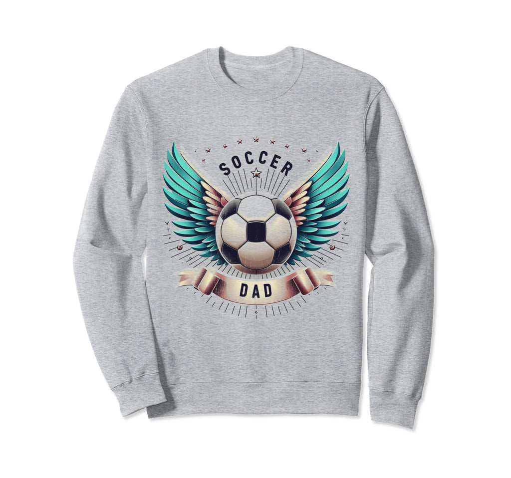 Soccer Dad Family Matching Dad Sweatshirt - Minimalist Print Unisex - T-Shirt, Sweatshirt, Hoodie