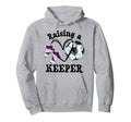 Keeper Mom Goalkeeper Soccer Mama Hoodie - Aesthetic Graphic for Adults - T-Shirt, Sweatshirt, Hoodie