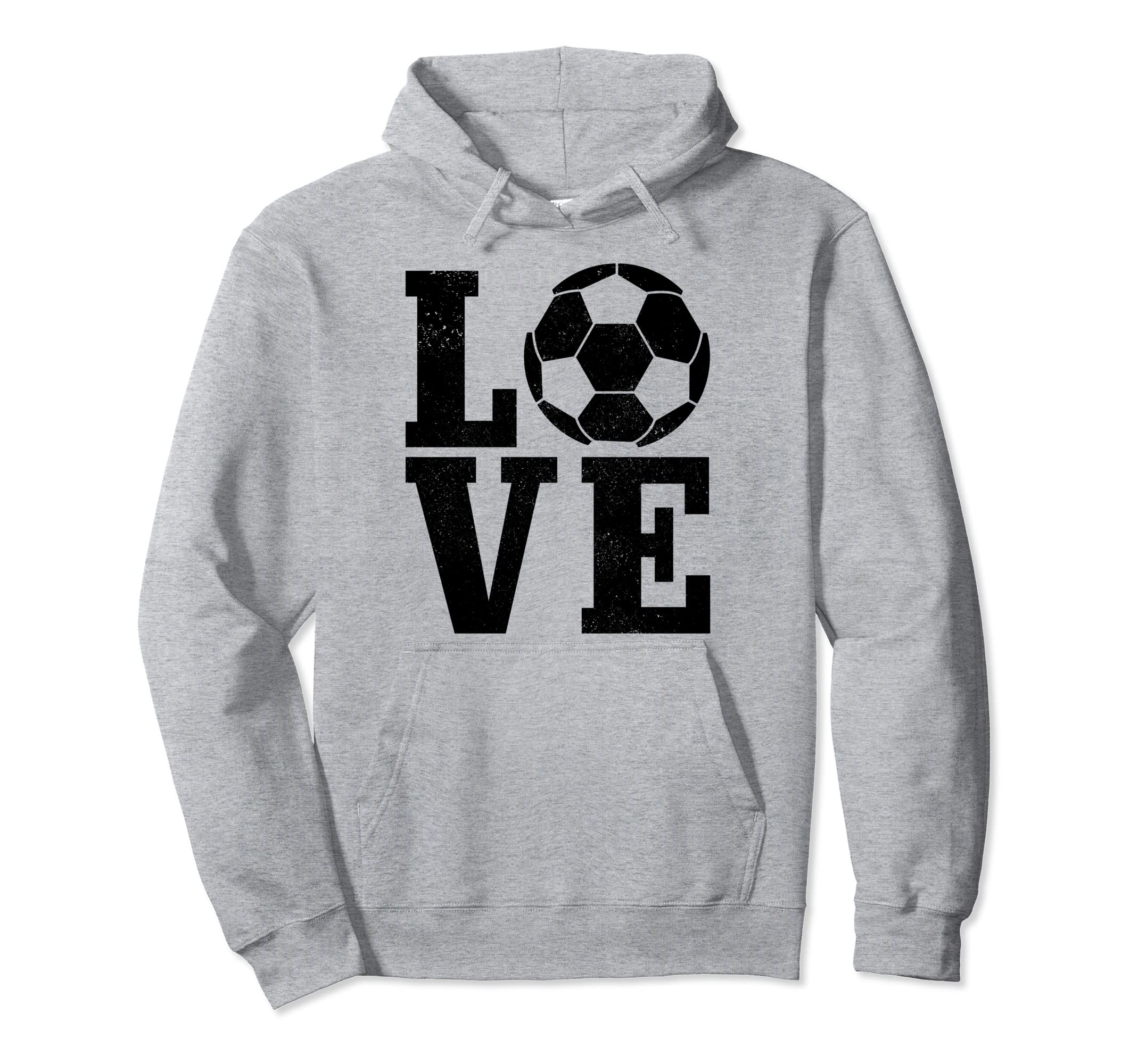 Soccer Player Love Soccer Hoodie - Unique Graphic Unisex - T-Shirt, Sweatshirt, Hoodie