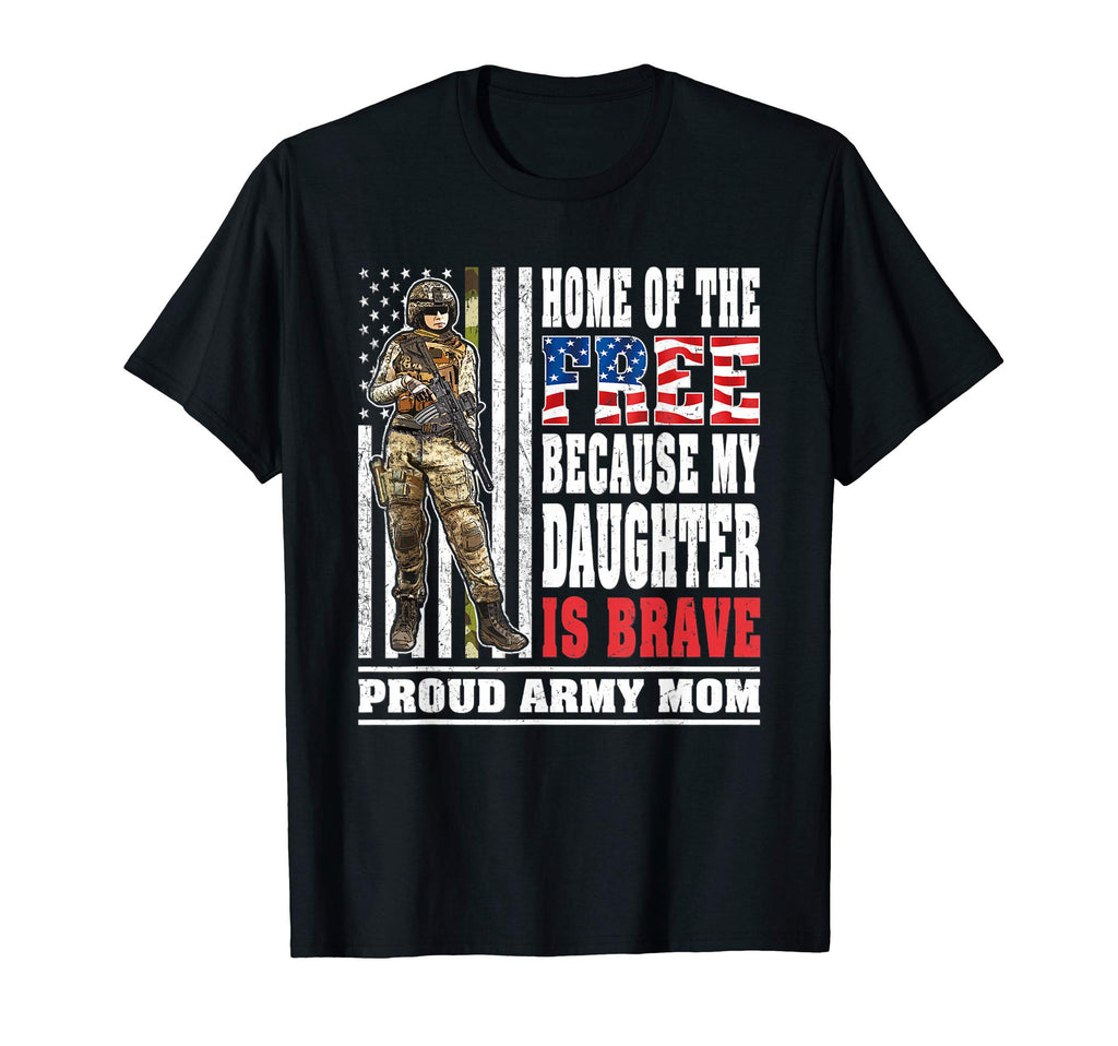 Home Free My Daughter Is Brave T-Shirt - Aesthetic Graphic for Adults - T-Shirt, Sweatshirt, Hoodie