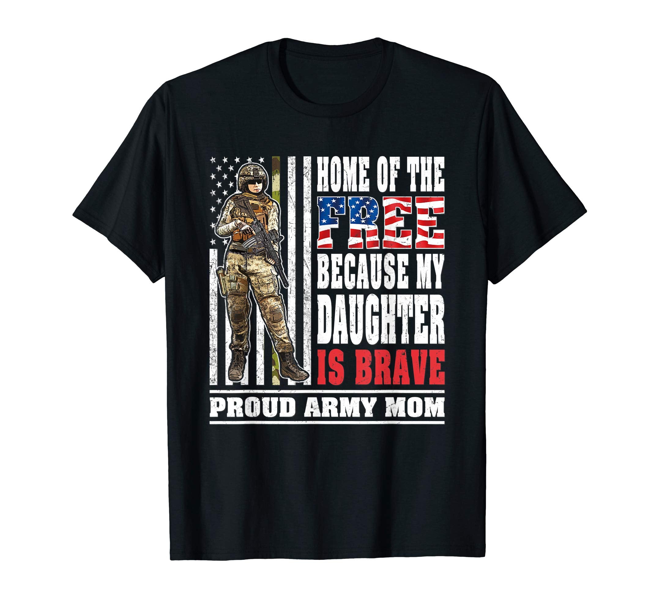Home Free My Daughter Is Brave T-Shirt - Aesthetic Graphic for Adults - T-Shirt, Sweatshirt, Hoodie