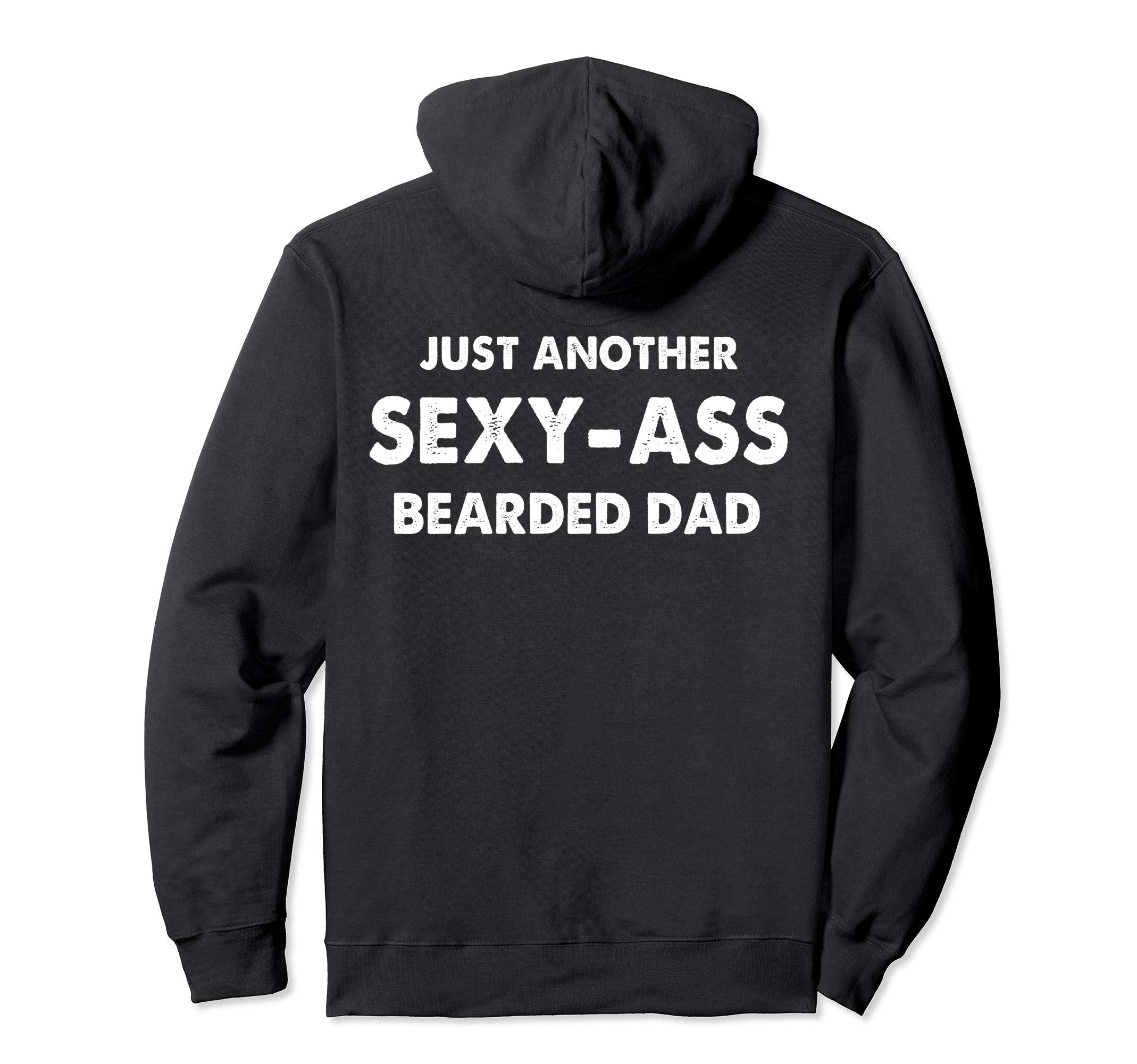 Bearded Dad Beard Father Grandpa Funny Hoodie - Novelty Apparel Unisex - T-Shirt, Sweatshirt, Hoodie