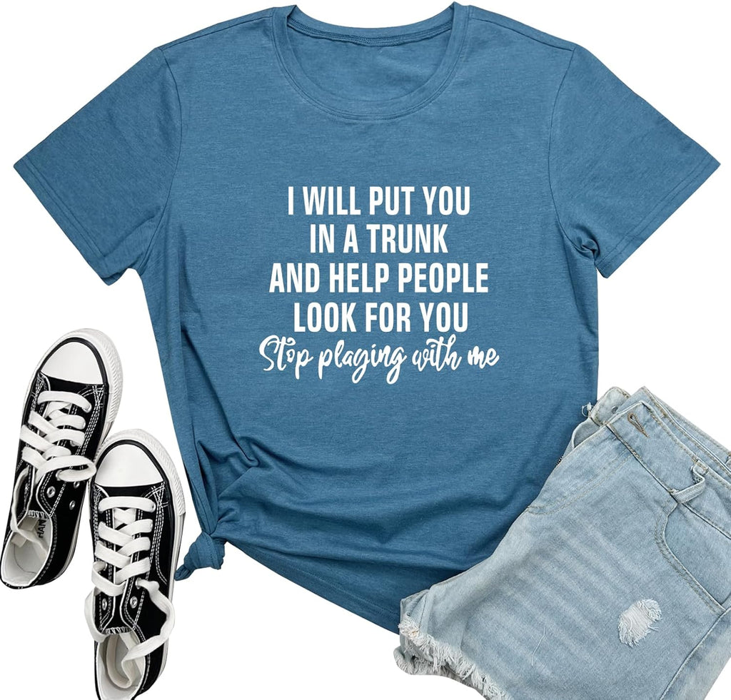 Women Short Sleeve I Will Put You Graphic Cute - Adult & Kids T-Shirts, Sweatshirts & Hoodies apparel design preview 1
