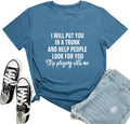 Women Short Sleeve I Will Put You Graphic Cute - Adult & Kids T-Shirts, Sweatshirts & Hoodies apparel design preview 1
