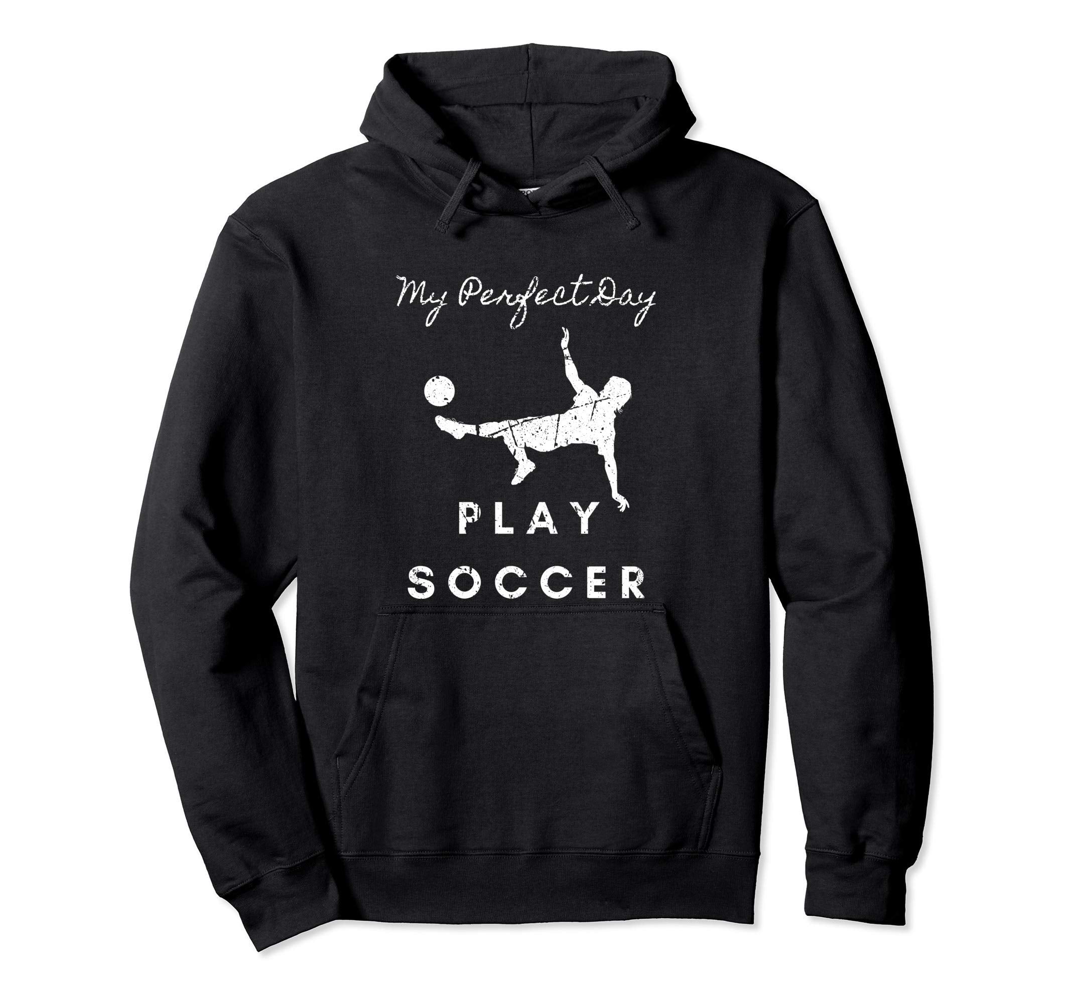 Soccer Player My Favorite Day Sports Hoodie - Aesthetic Graphic for Adults - T-Shirt, Sweatshirt, Hoodie