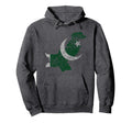 Pakistani Map And Flag Souvenir Distressed Hoodie - Trendy Graphic Unisex - T-Shirt, Sweatshirt, Hoodie