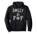 Lolly Pop Couples Grandparents Gift Hoodie - Trendy Graphic Unisex - T-Shirt, Sweatshirt, Hoodie