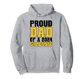 Proud Dad Class 2024 Graduate Senior Hoodie - Unique Graphic for Adults - T-Shirt, Sweatshirt, Hoodie