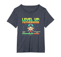Level Up Fatherhood Dad To Be Gamer T-Shirt - Trendy Graphic for Adults - T-Shirt, Sweatshirt, Hoodie
