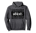 Wildcats Team Mascot School Spirit Hoodie - Streetwear Style for Adults - T-Shirt, Sweatshirt, Hoodie