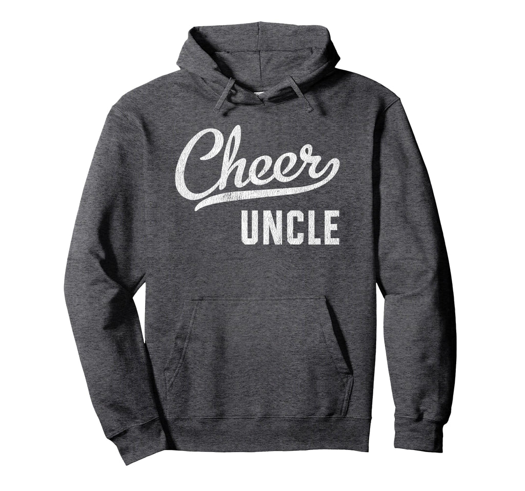 Cheer Uncle Proud Cheerleading Uncle Hoodie - Aesthetic Graphic Men Women - T-Shirt, Sweatshirt, Hoodie