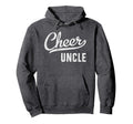 Cheer Uncle Proud Cheerleading Uncle Hoodie - Aesthetic Graphic Men Women - T-Shirt, Sweatshirt, Hoodie