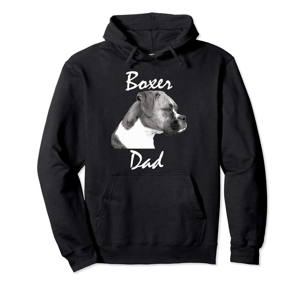 Funny Awesome Boxer Dad Dog Hoodie - Custom Art Print Men Women - T-Shirt, Sweatshirt, Hoodie