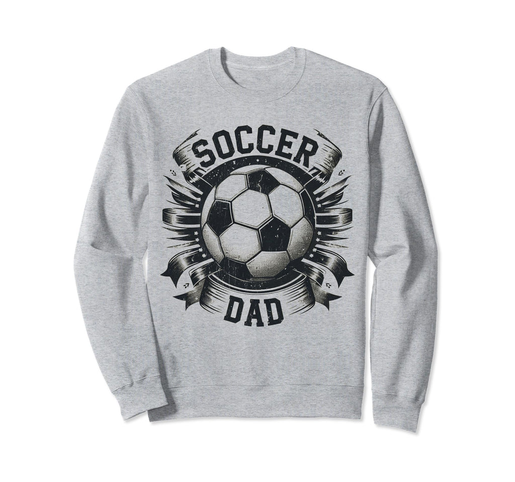 Soccer Dad Family Matching Dad Sweatshirt - Minimalist Print for Adults - T-Shirt, Sweatshirt, Hoodie