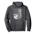 Soccer Uncle American Flag Hoodie - Minimalist Print Men Women - T-Shirt, Sweatshirt, Hoodie