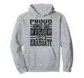 Proud Bonus Dad Class 2023 Graduate Hoodie - Novelty Apparel for Adults - T-Shirt, Sweatshirt, Hoodie