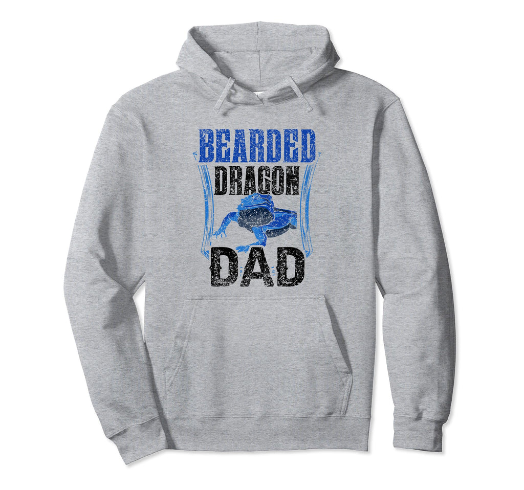 Bearded Dragon Dad Lover Animal Pet Hoodie - Custom Art Print Men Women - T-Shirt, Sweatshirt, Hoodie