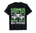 Gamer Stepdad Fathers Day Bonus Dad T-Shirt - Fun Novelty Design Unisex - T-Shirt, Sweatshirt, Hoodie