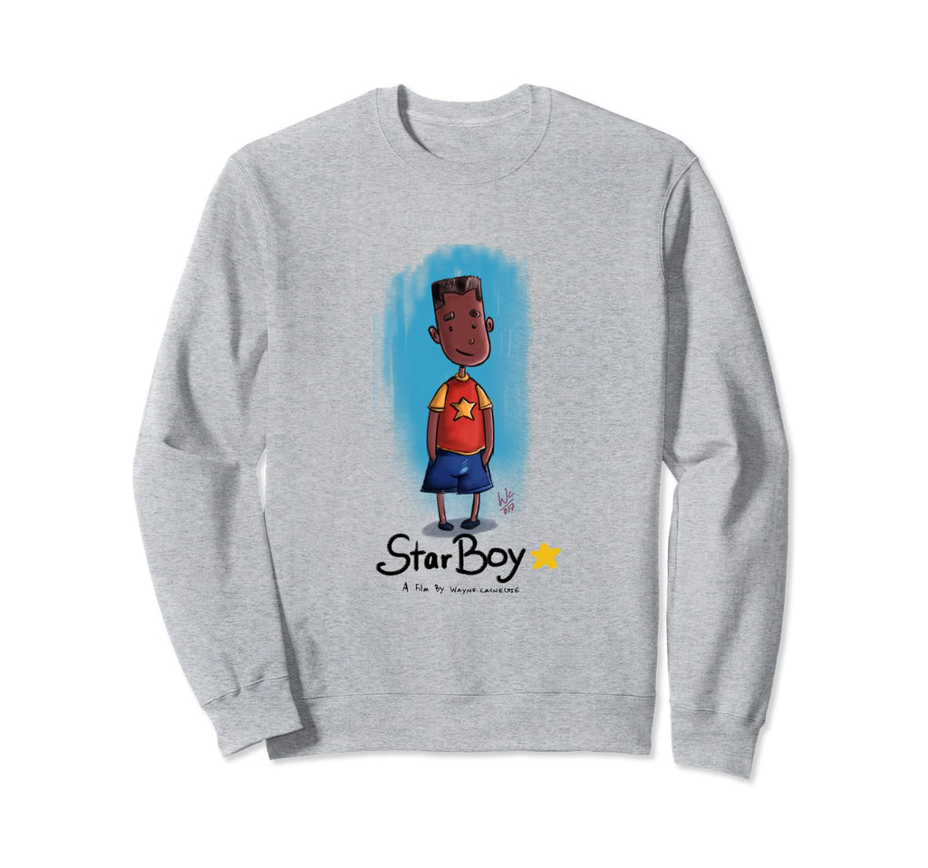 Star Soccer Sweatshirt - Fun Novelty Design Men Women - T-Shirt, Sweatshirt, Hoodie
