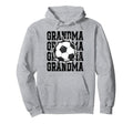 Soccer Grandma Cracked Wall Family Hoodie - Minimalist Print for Adults - T-Shirt, Sweatshirt, Hoodie