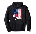 Soccer And U S American Flag Soccer Gifts Hoodie - Aesthetic Graphic Unisex - T-Shirt, Sweatshirt, Hoodie
