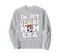 My Senior Soccer Mom Era Groovy Sweatshirt - Unique Graphic for Adults - T-Shirt, Sweatshirt, Hoodie