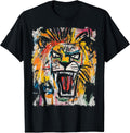 Pop Art Style Lion 90s Graffiti - Adult & Kids T-Shirts, Sweatshirts & Hoodies apparel design preview 1