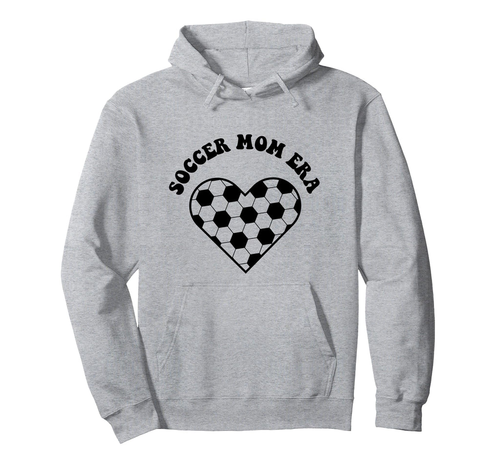 My Soccer Mom Era Groovy Soccer Mama Hoodie - Minimalist Print for Adults - T-Shirt, Sweatshirt, Hoodie