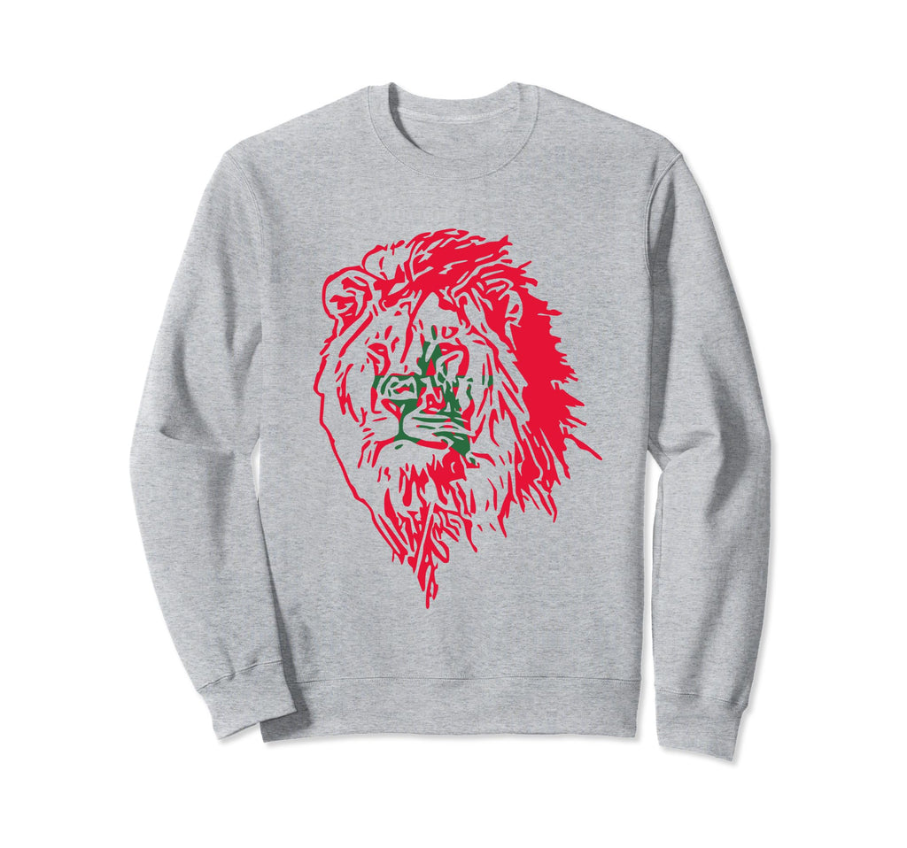 Moorish American Morocco Flag Sweatshirt - Novelty Apparel Men Women - T-Shirt, Sweatshirt, Hoodie